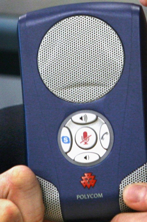 Polycom launches Skype speakerphone
