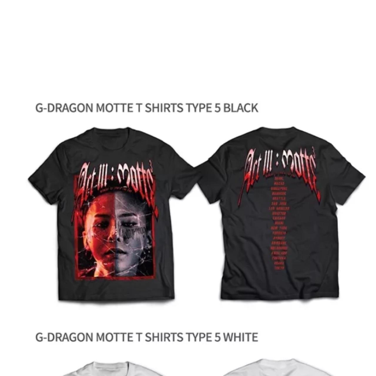 G dragon official Act III M.O.T.T.E world tour | Depop