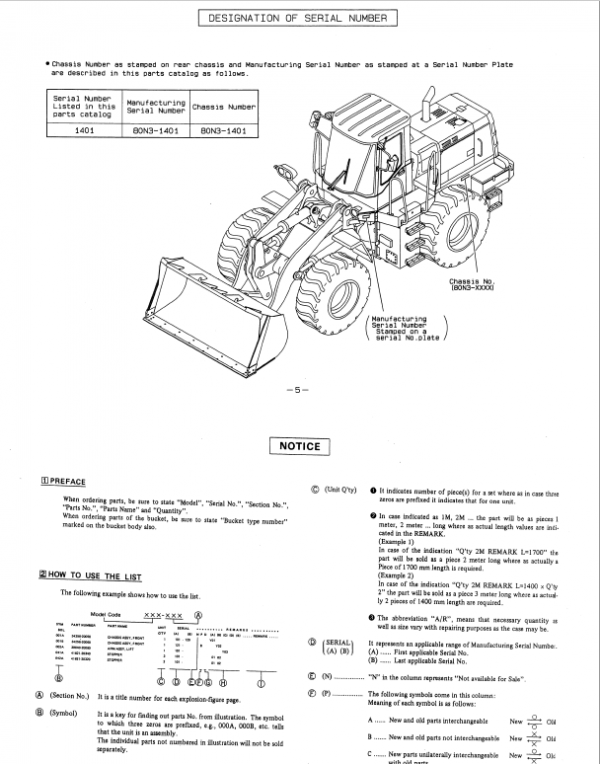 Kawasaki 80ZIV Wheel Loader Repair Service Manual