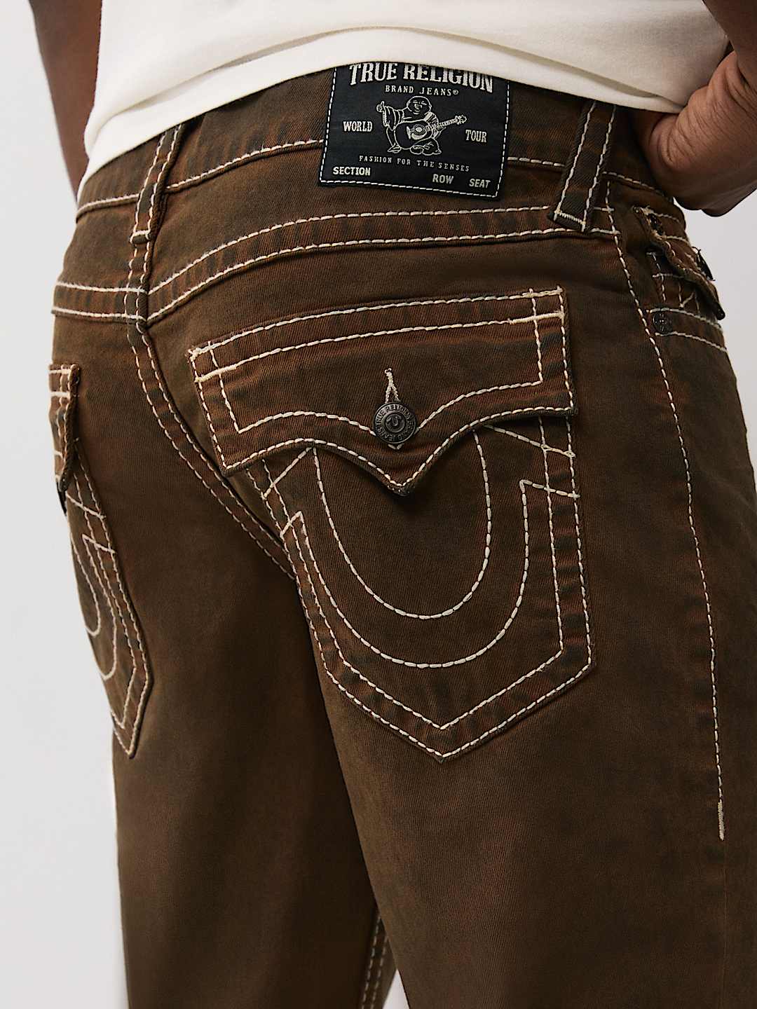 RICKY BIG T OVERDYED STRAIGHT JEAN 34”