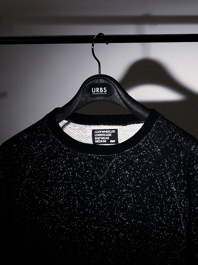 LOOPWHEELER × LOWERCASE 「着れば分かる」“素材別注”ウールスウェット
