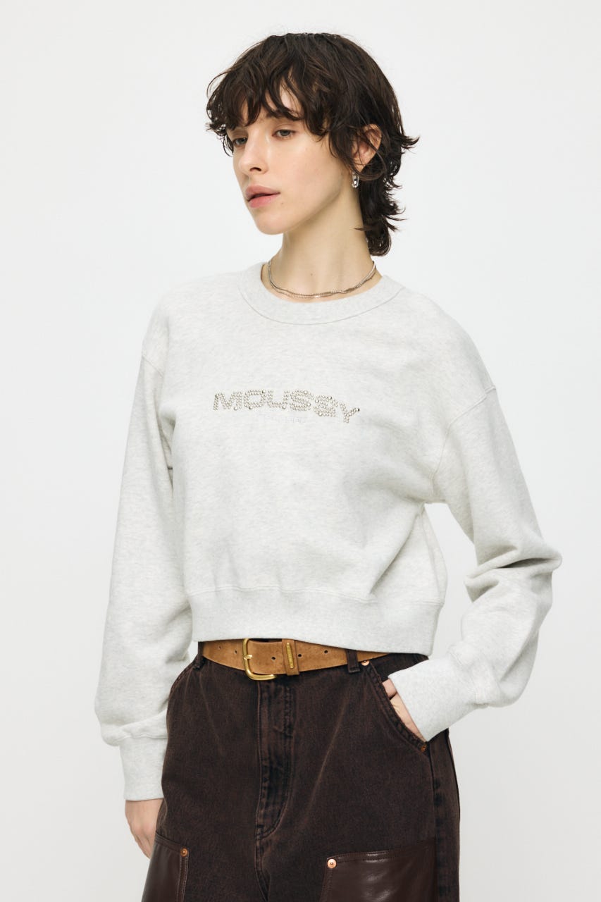MOUSSY | LITTLE POPS LOGO プルオーバー (スウェット・パーカー