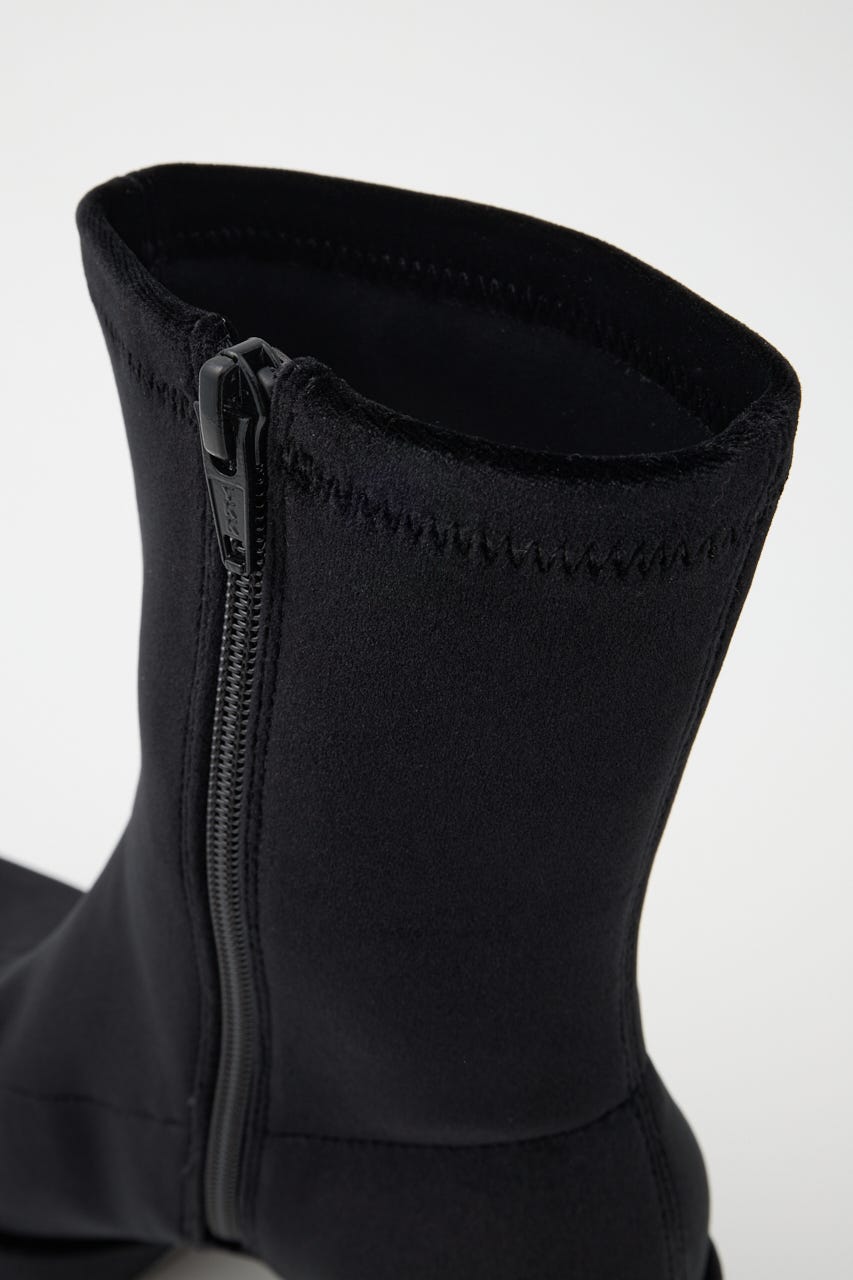 MOUSSY | 【ViVi掲載】STRETCH BLOCK HEEL ブーツ (ブーツ ) |SHEL