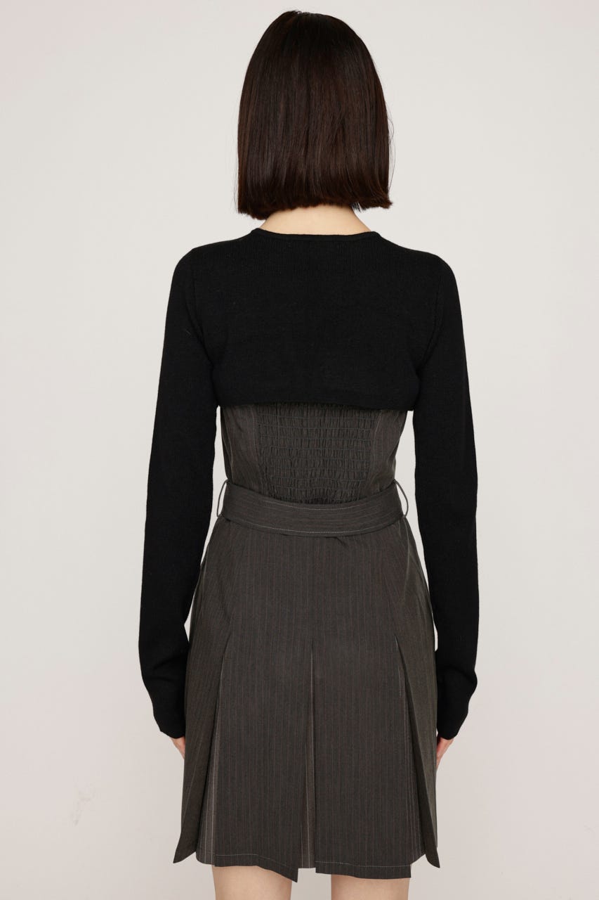 SLY | BOX PLEATS CAMI S／OP SET (ワンピース(ミニ・ミディアム