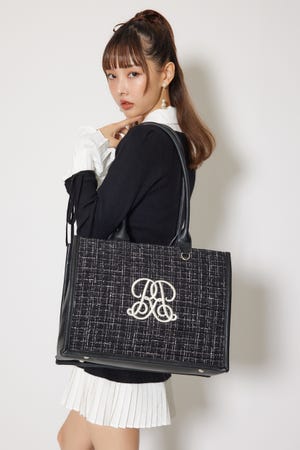 rienda | WRRロゴツイードトートバッグ (すべて ) |SHEL'TTER WEBSTORE