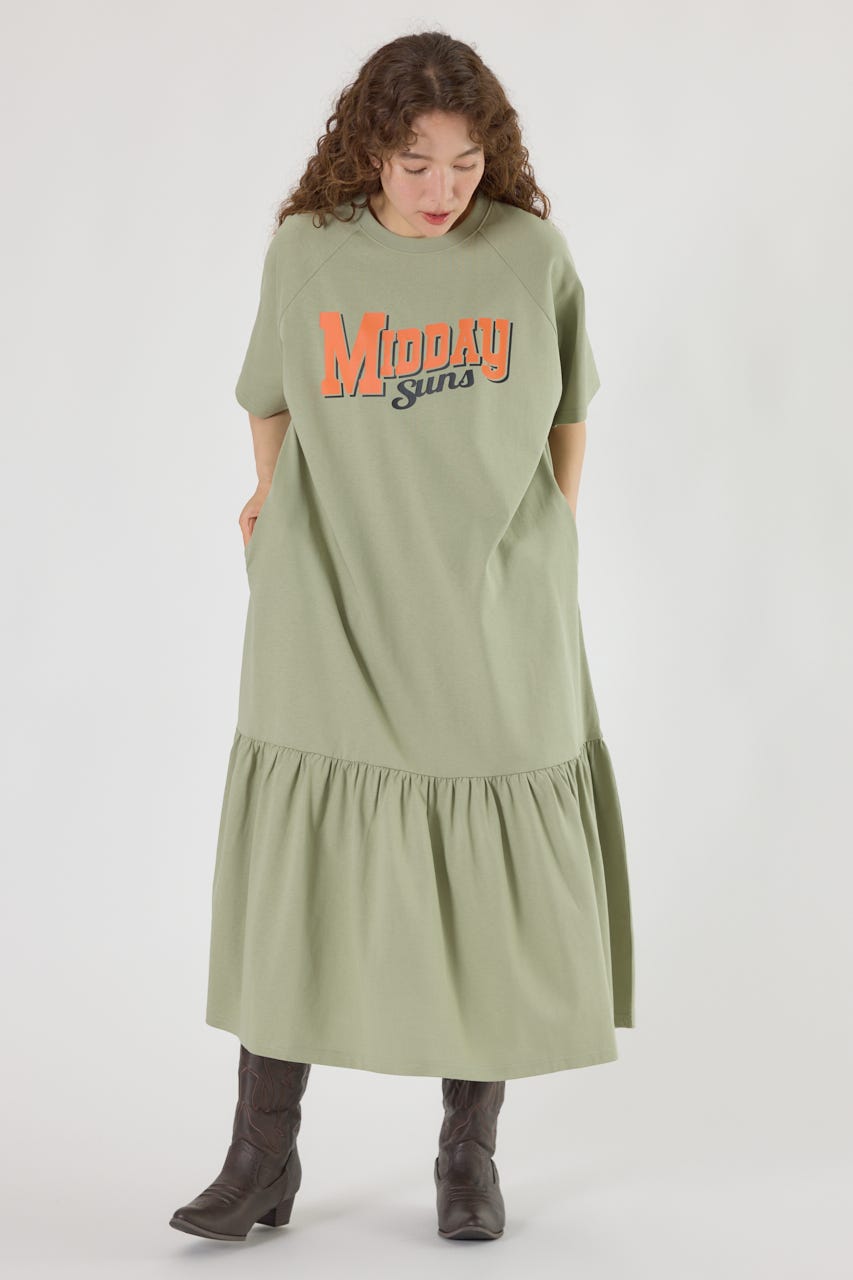 RODEO CROWNS WIDE BOWL | MASTER PROTECT ヘムギャザーワンピース