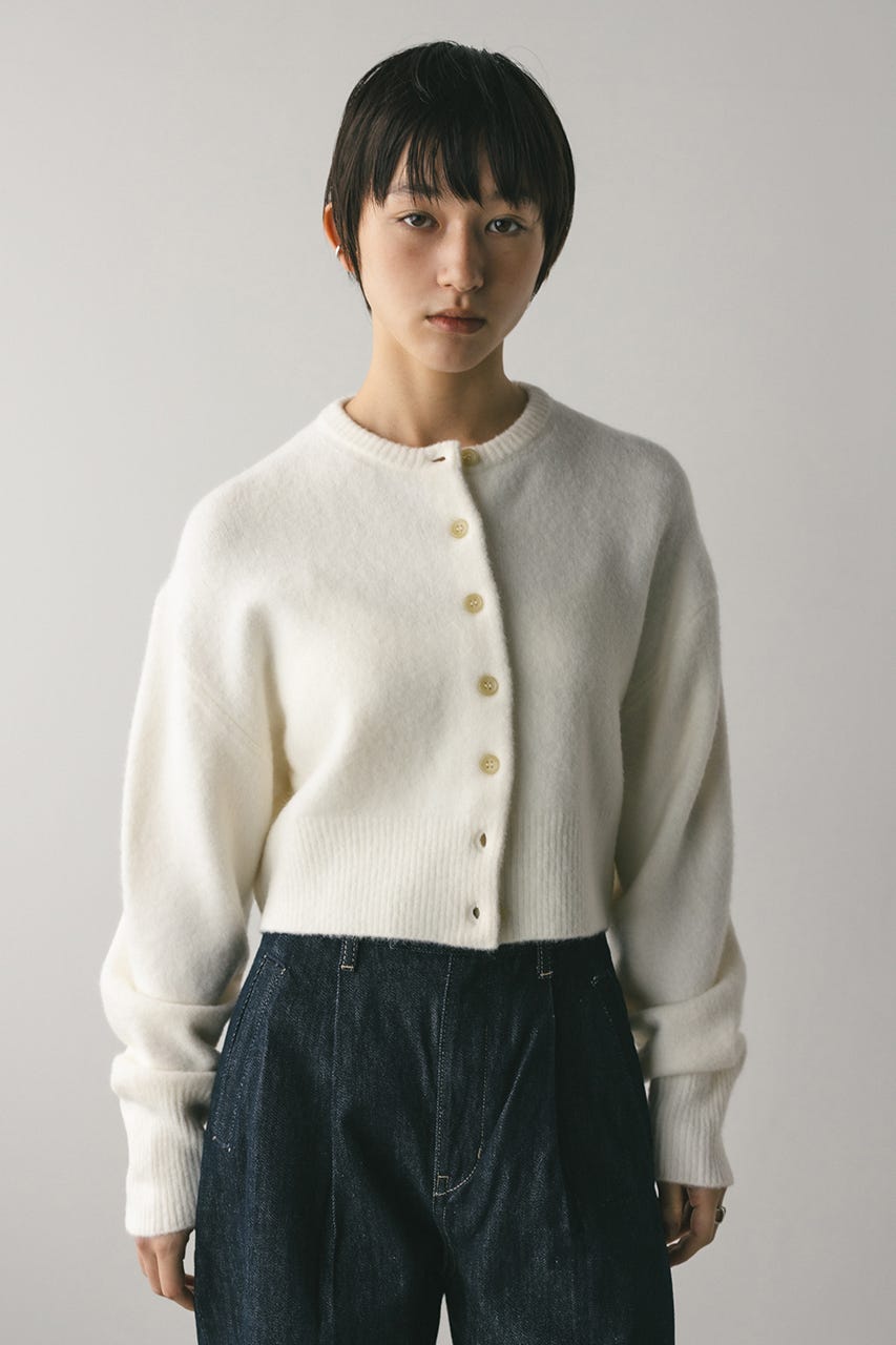 STYLEMIXER | クロップドニットカーディガン (カーディガン ) |SHEL