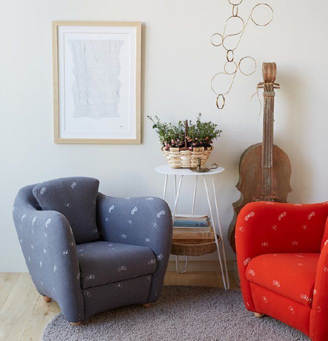 イデーの人気商品「MINI MILLER ARM CHAIR」が、ミナ ペルホネンの