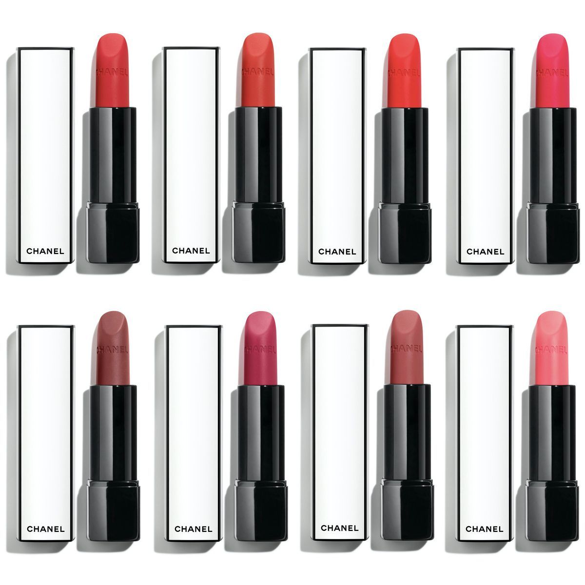 シャネルの「ルージュ アリュール ヴェルヴェット」の8つの限定色が