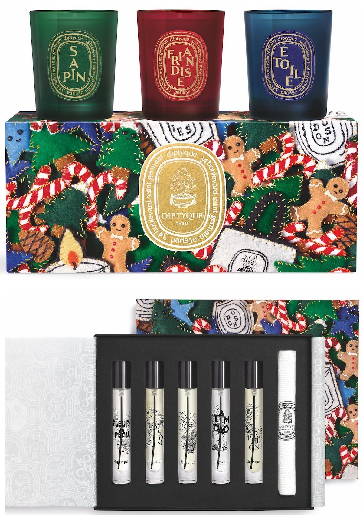 ディプティックとルーシー・スパローがフェルトで彩る2024年のホリデー