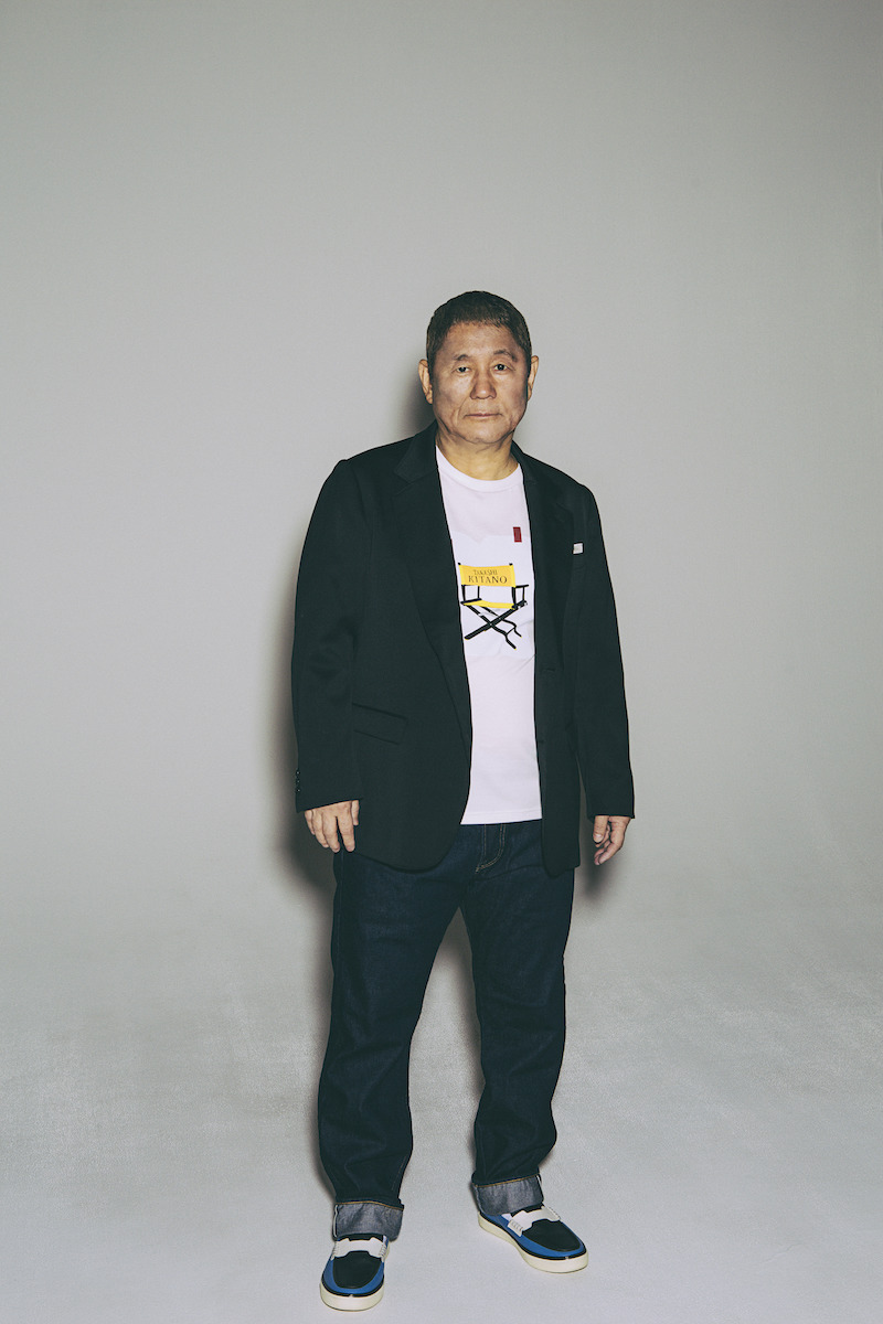 ビートたけしが新ブランド「キタノブルー」でファッション界に殴り込み