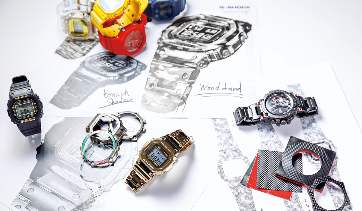 カシオの「G-SHOCK」が“CMF力”で切り開く未来 （PR） - WWDJAPAN