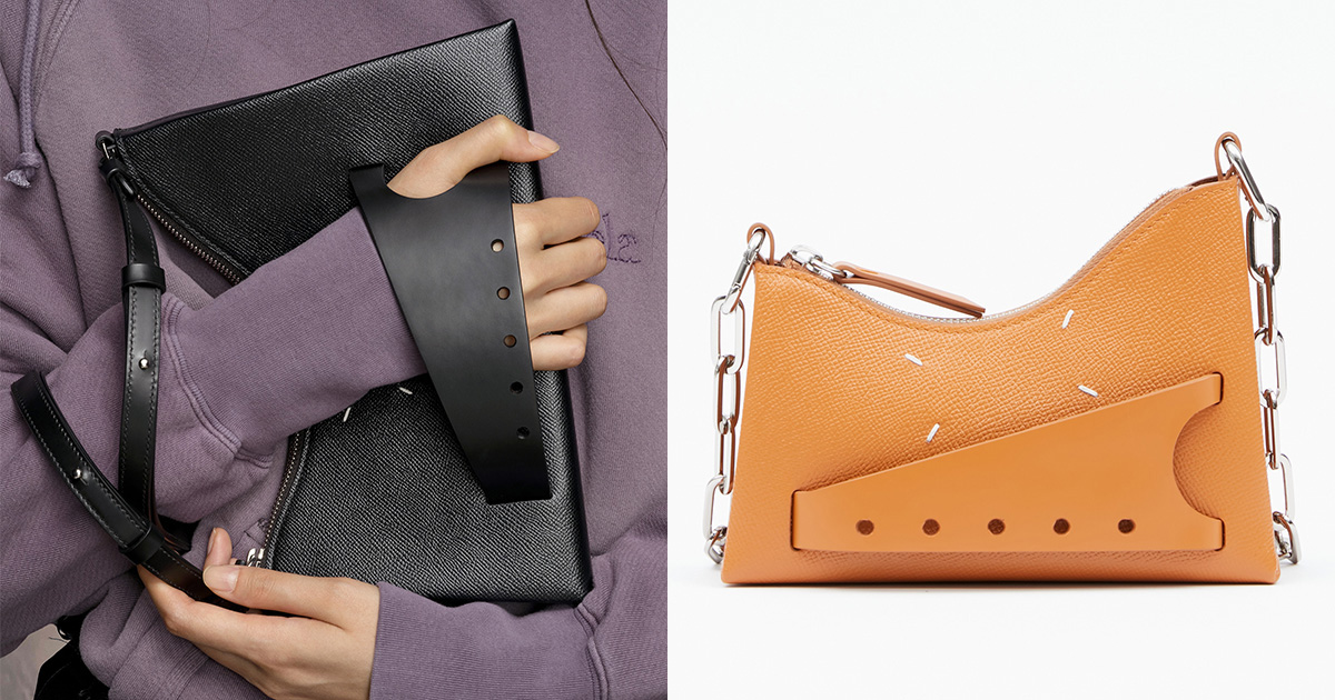 メゾン マルジェラ」から新作バッグ“スナッチト ホーボー” オンライン