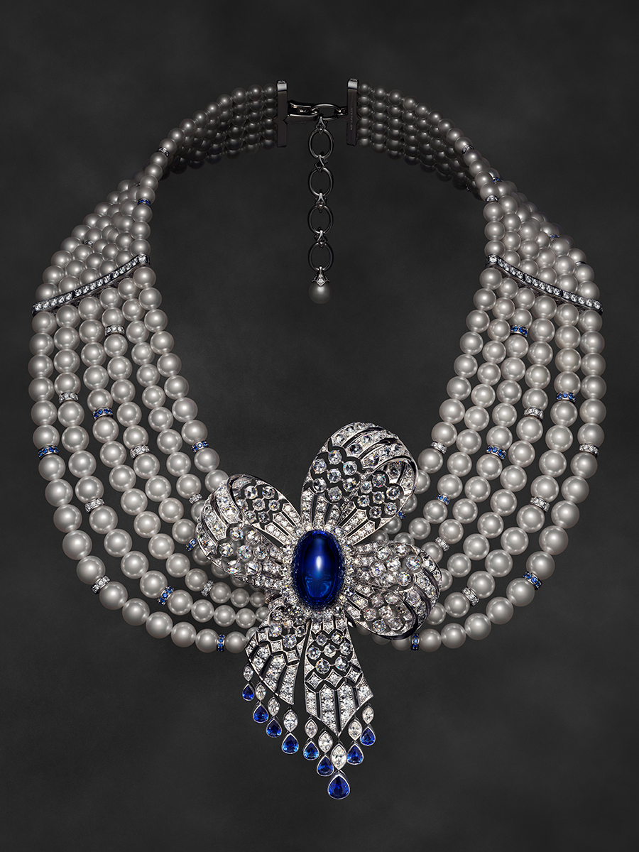 カラーストーンやパールで彩る進化を遂げた伝統モチーフ 「ミキモト