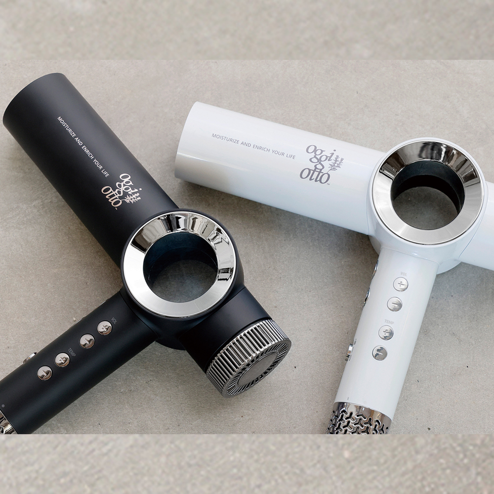 オッジィオット」がブランド初のドライヤー発売 全20通りの風を自在に