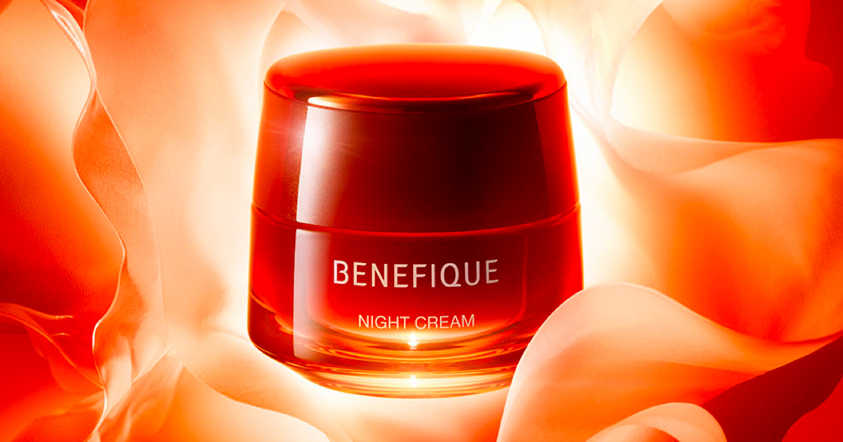 資生堂「ベネフィーク」から翌朝の肌を潤いで満たすナイトクリーム