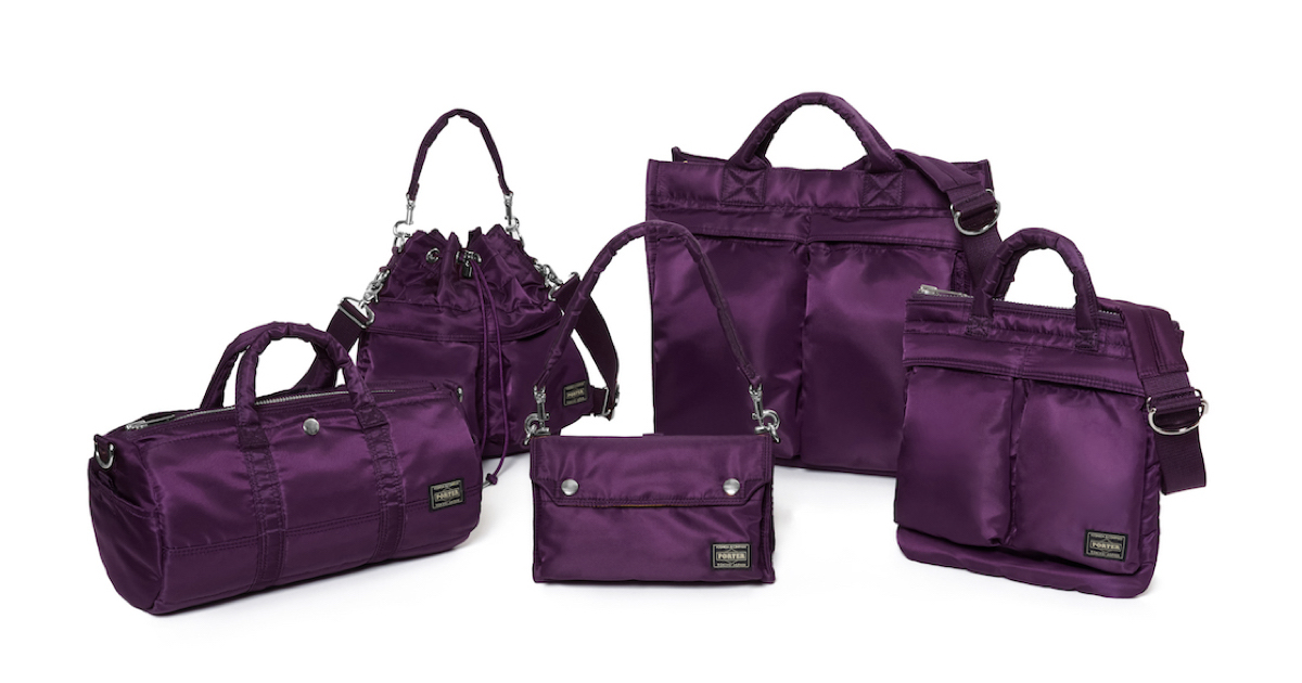 ポーター」からシックなパープルの限定シリーズ“ピオーネ” 大阪店の