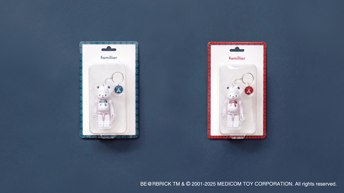 ファミリア」と“ベアブリック”が初コラボ “ファミちゃん”デザインの