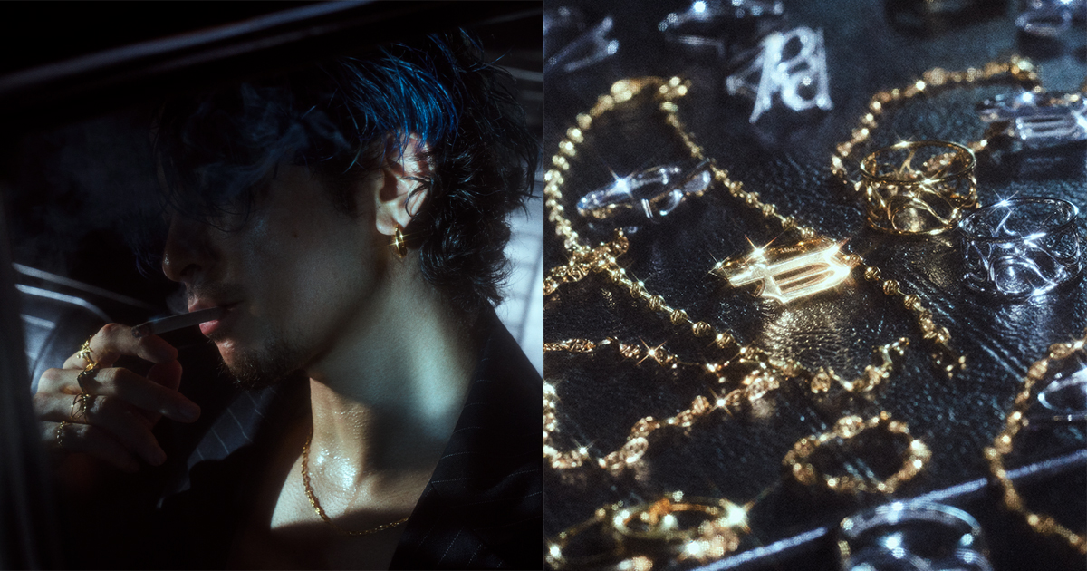 King Gnu常田大希がジュエリーコレクションを発表 ピアスやネックレス