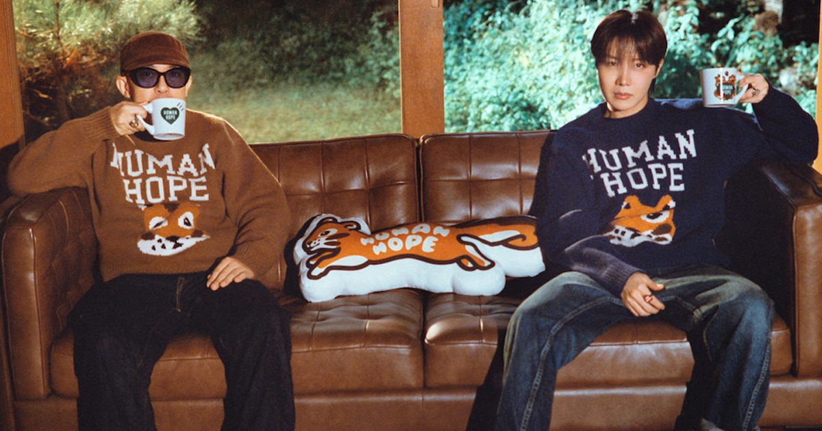 ヒューマンメイド」とBTSのj-hopeがコラボ ジャケットやラグなど全10型