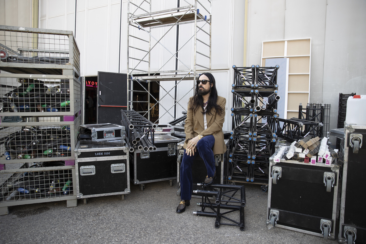 グッチ」が100周年 アレッサンドロ・ミケーレが最新コレクションでの