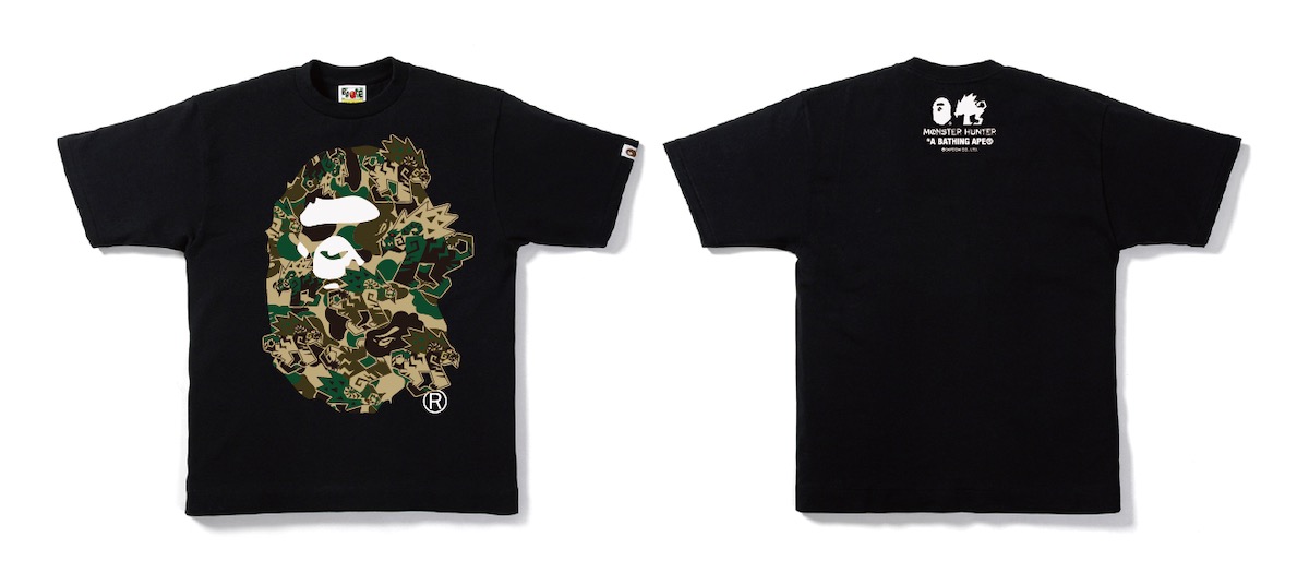 ベイプ」が「モンハン」とコラボ ラージャンのTシャツ2型 - WWDJAPAN