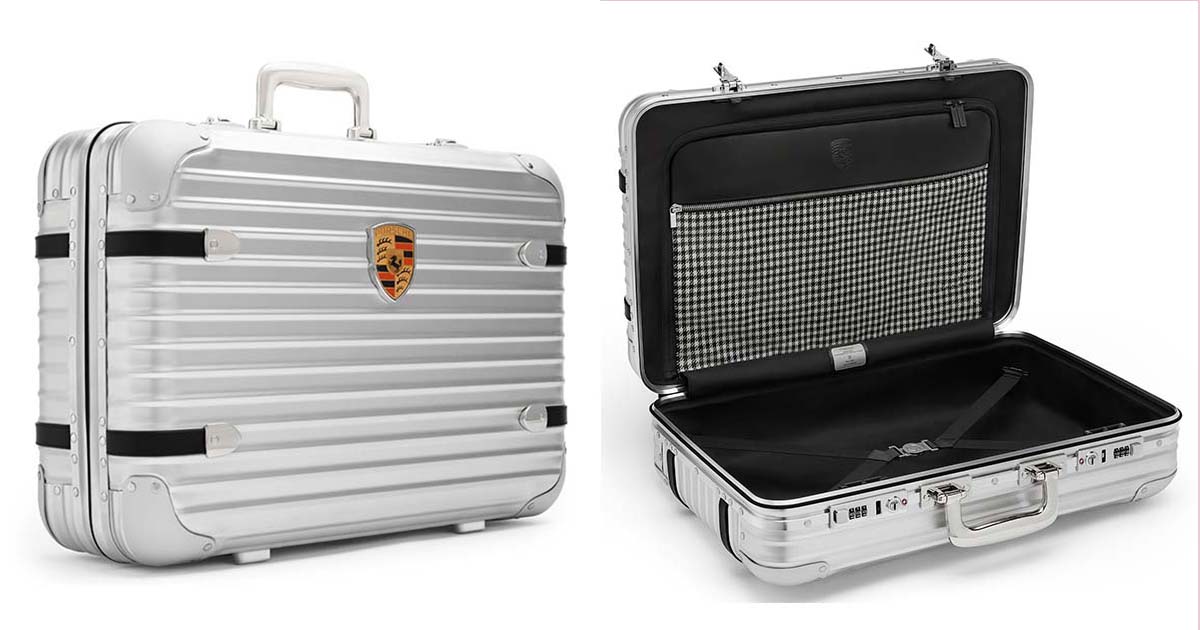 リモワ」×「ポルシェ」 独ブランド同士がコラボしたアルミ製ハンド