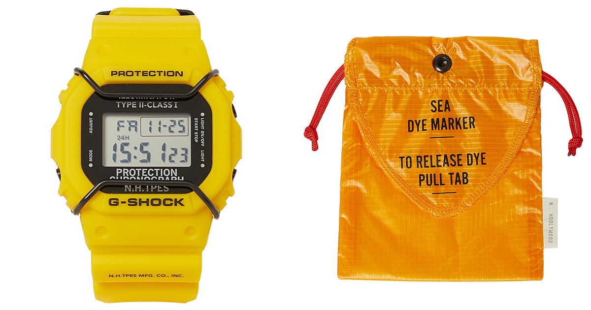 N.hoollywood ×G-SHOCK TYPE B-CLASS 1イエロー G-SHOCK」×「N