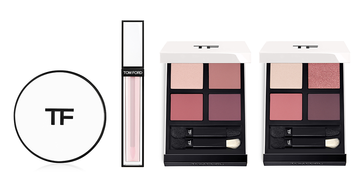 トム フォード」官能的なローズコレクション発売 4色アイシャドウ