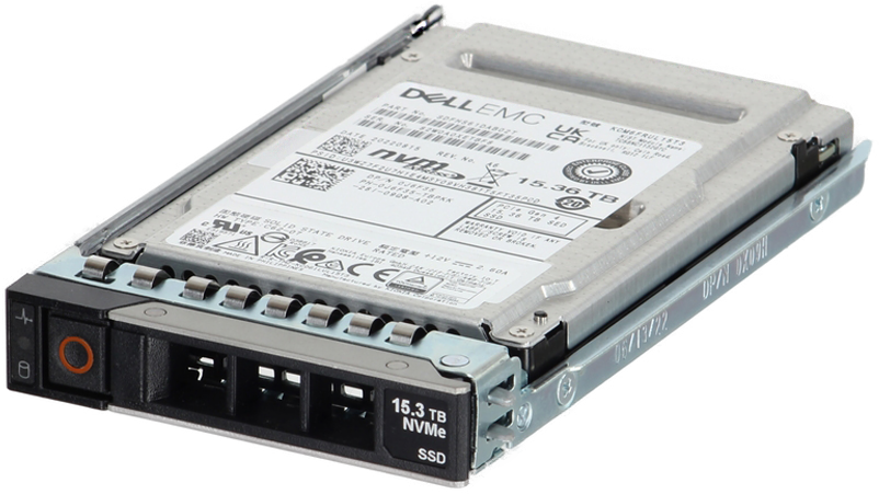 Dell 15.36TB Enterprise NVMe Gen4 RI SED FIPS TLC 2.5 SSD CM6-R