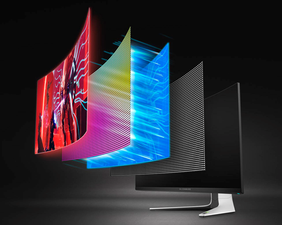 The 34” Alienware AW3423DW and AW3423DWF monitors bring QD-OLED