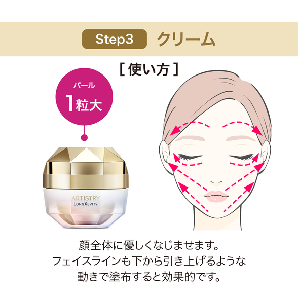 ロンジェビティ クリーム レフィル) ：Amway(日本アムウェイ) | amwaylive