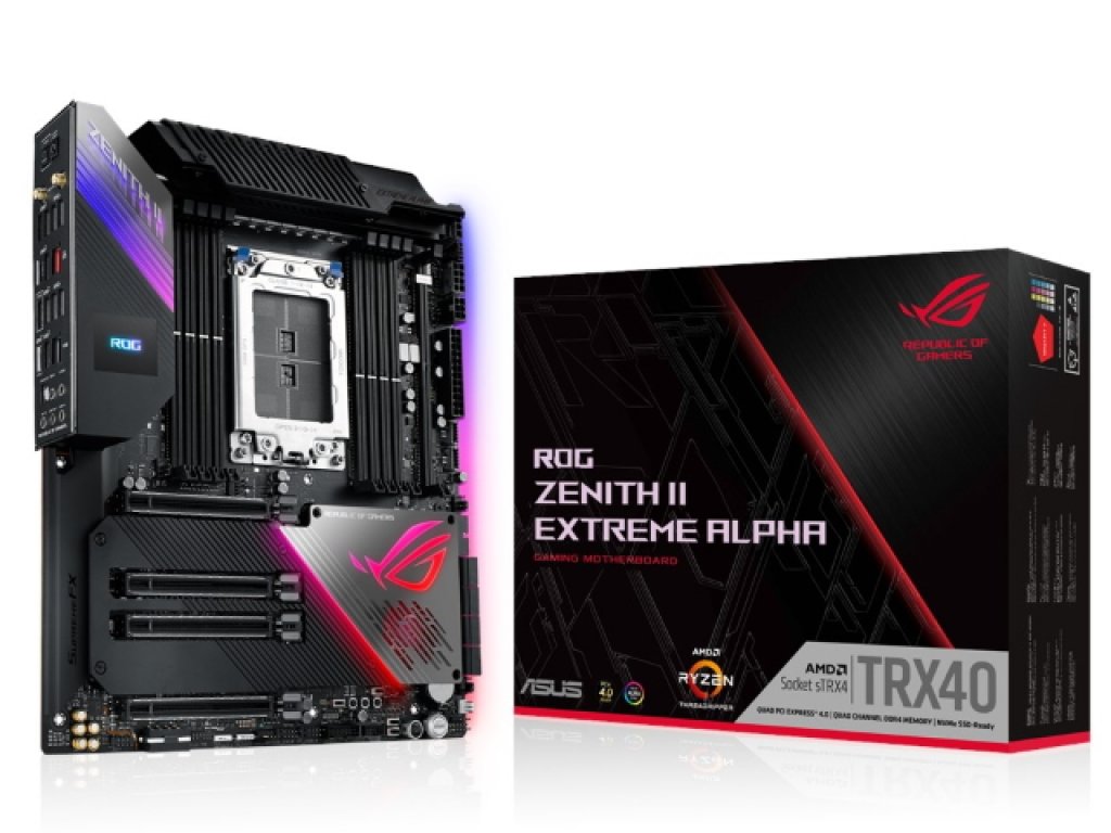ASUSからOC耐性を強化したTRX40チップセット搭載「ROG ZENITH II