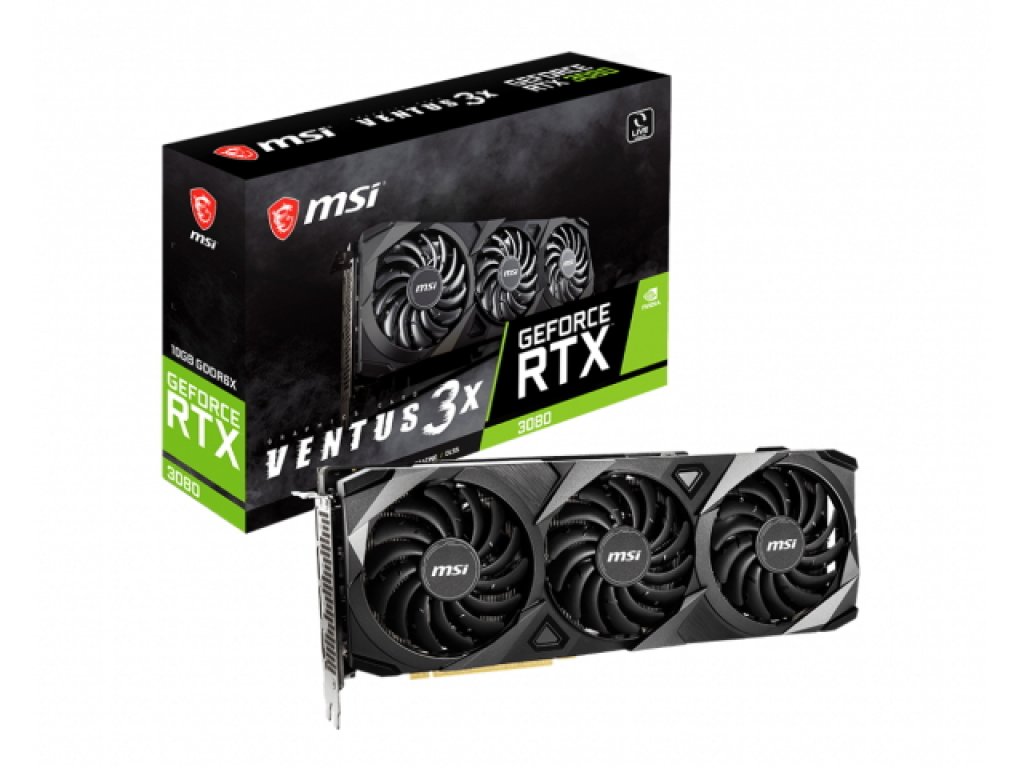 MSI GeForce RTX3080 VENTUS 3X 10G OC LHR VENTUS GEFORCE RTX 3080