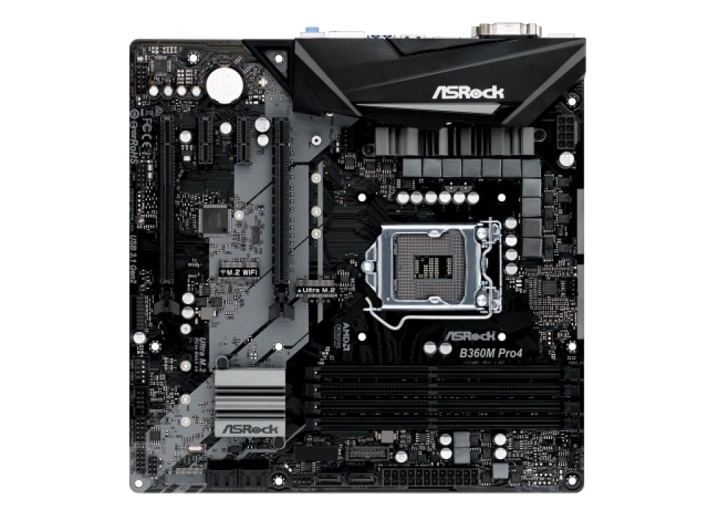 ASRock B360M Pro4 インテル 300シリーズ LGA1151対応 intel B360