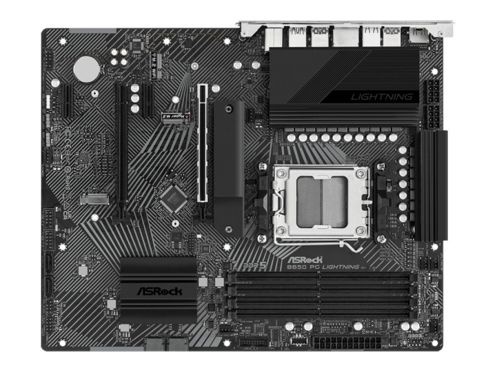 ASRock B650 PG Lightning AMD 600シリーズ Socket AM5対応 AMD B650