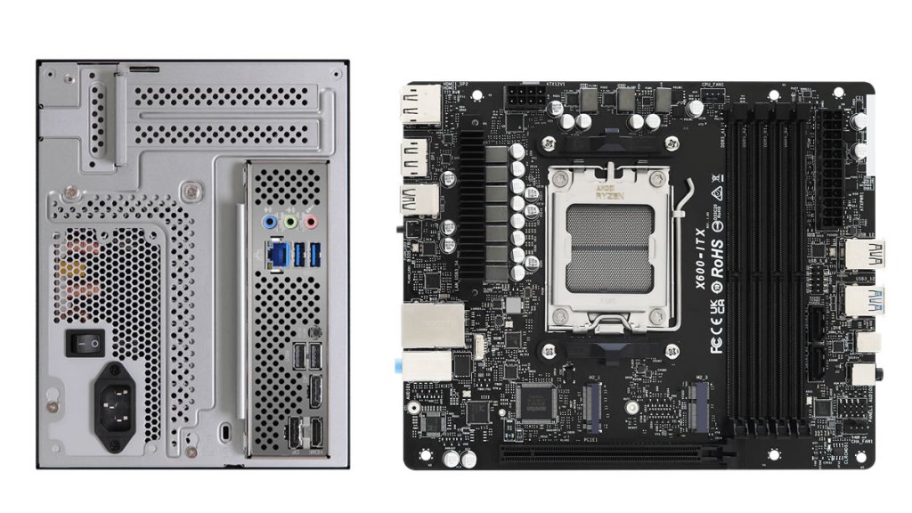 待望のソケットAM5モデル、ASRockからGPU搭載可能な8リットルサイズ