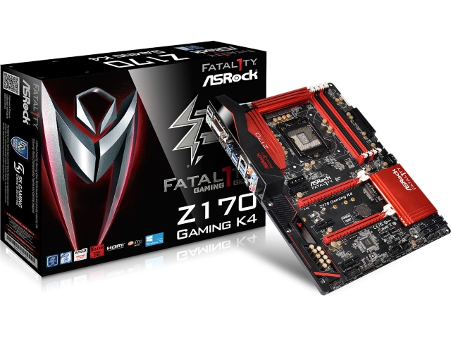 ASRock Fatal1ty Z170 Gaming K4 インテル 100シリーズ LGA1151対応