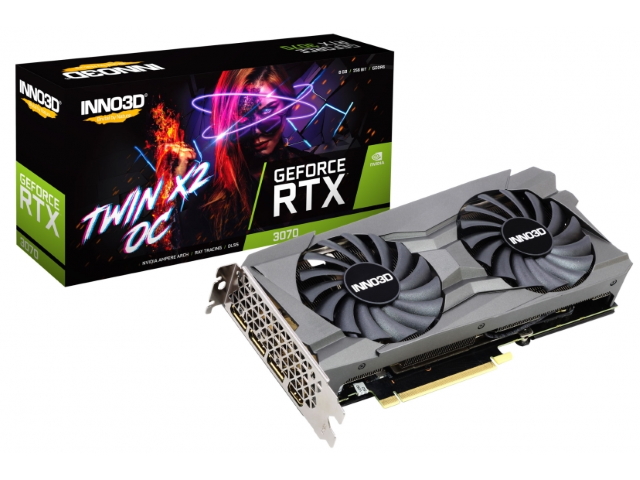 INNO3D INNO3D GEFORCE RTX 3070 TWIN X2 OC LHR GEFORCE RTX 3070