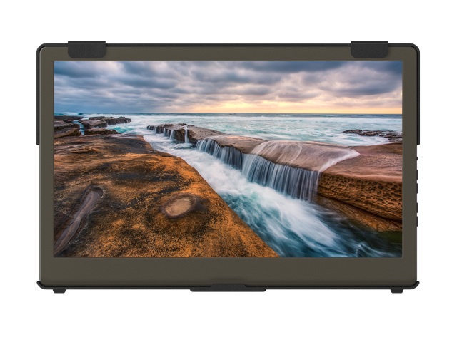 GeChic On-Lap 1305H 縦置き設置にも対応できるよう設計された薄型軽量