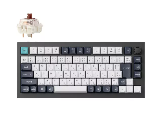 Keychron Q1 Max QMK/VIA ワイヤレス カスタム・メカニカルキーボード