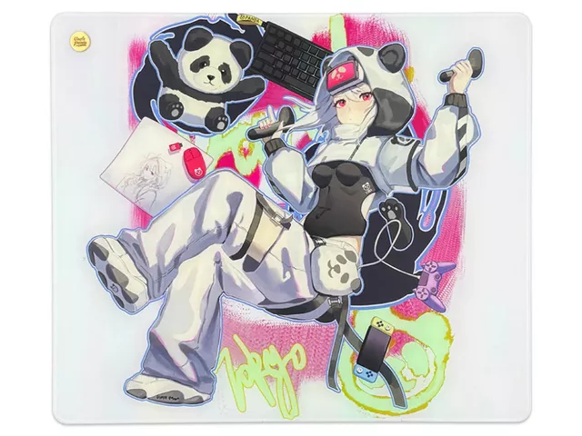 Uncle Panda Uncle Panda NODE ガラスマウスパッド - 製品詳細