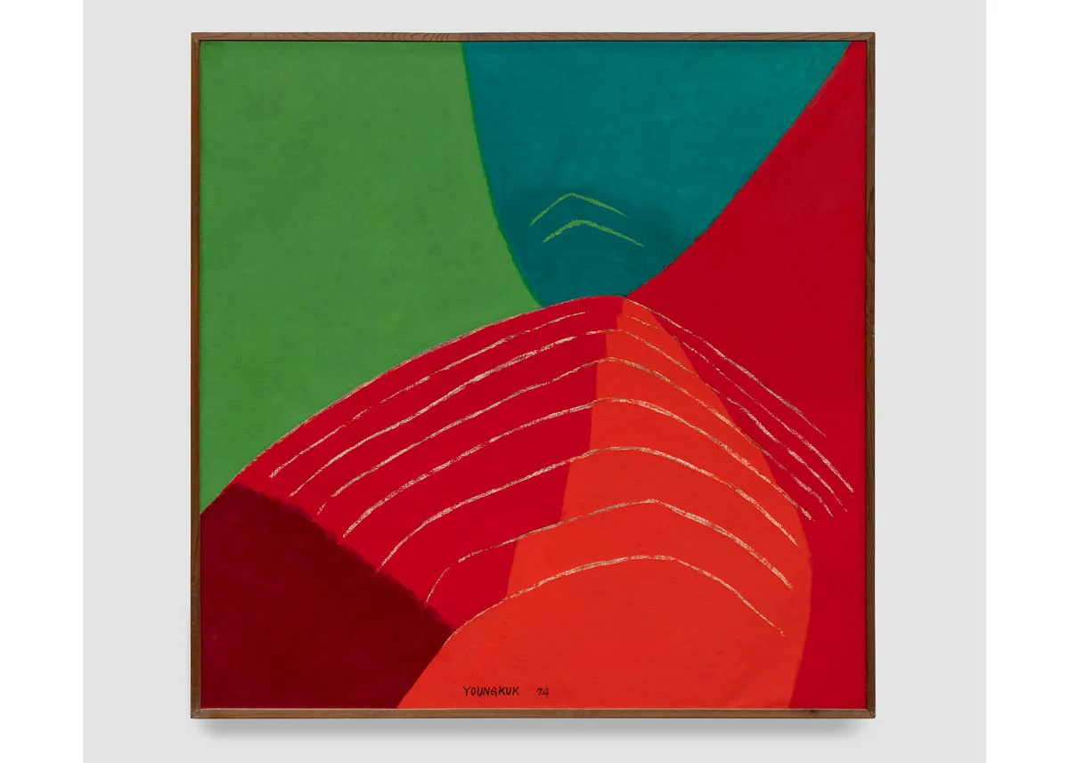 韓国を体現する」抽象画家ユ・ヨングクの遺作を、ペース・ギャラリーと