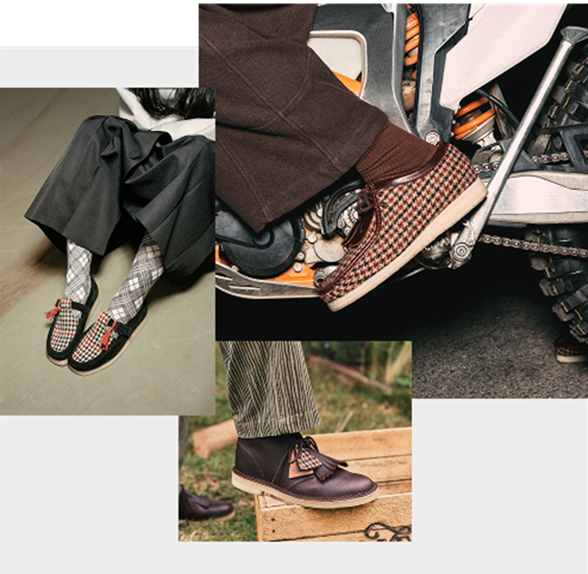 クラークス ワラビーコレクション Wallabees Collection -Clarks