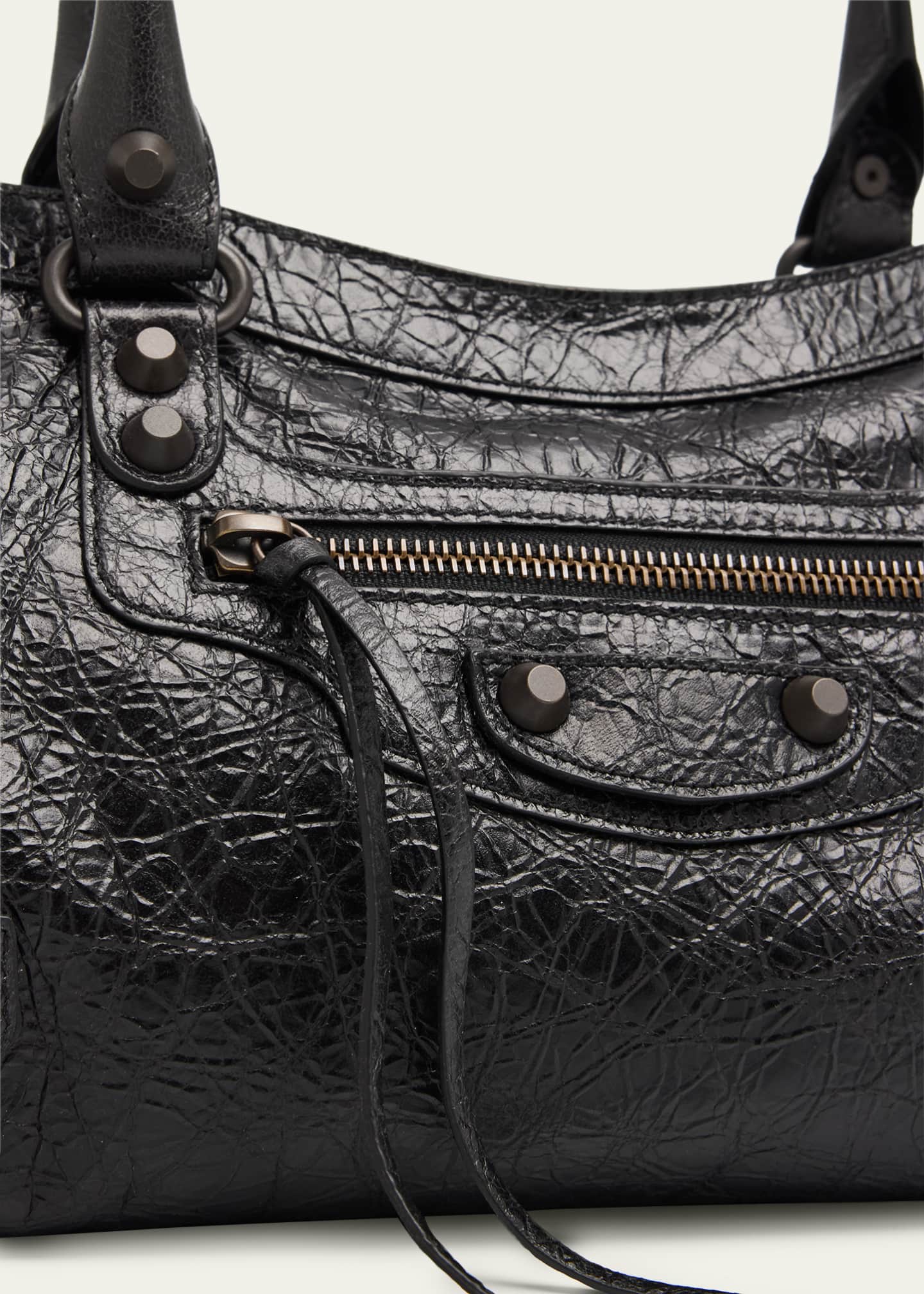 Balenciaga Le City East-West Shoulder Bag in Leather - Bergdorf