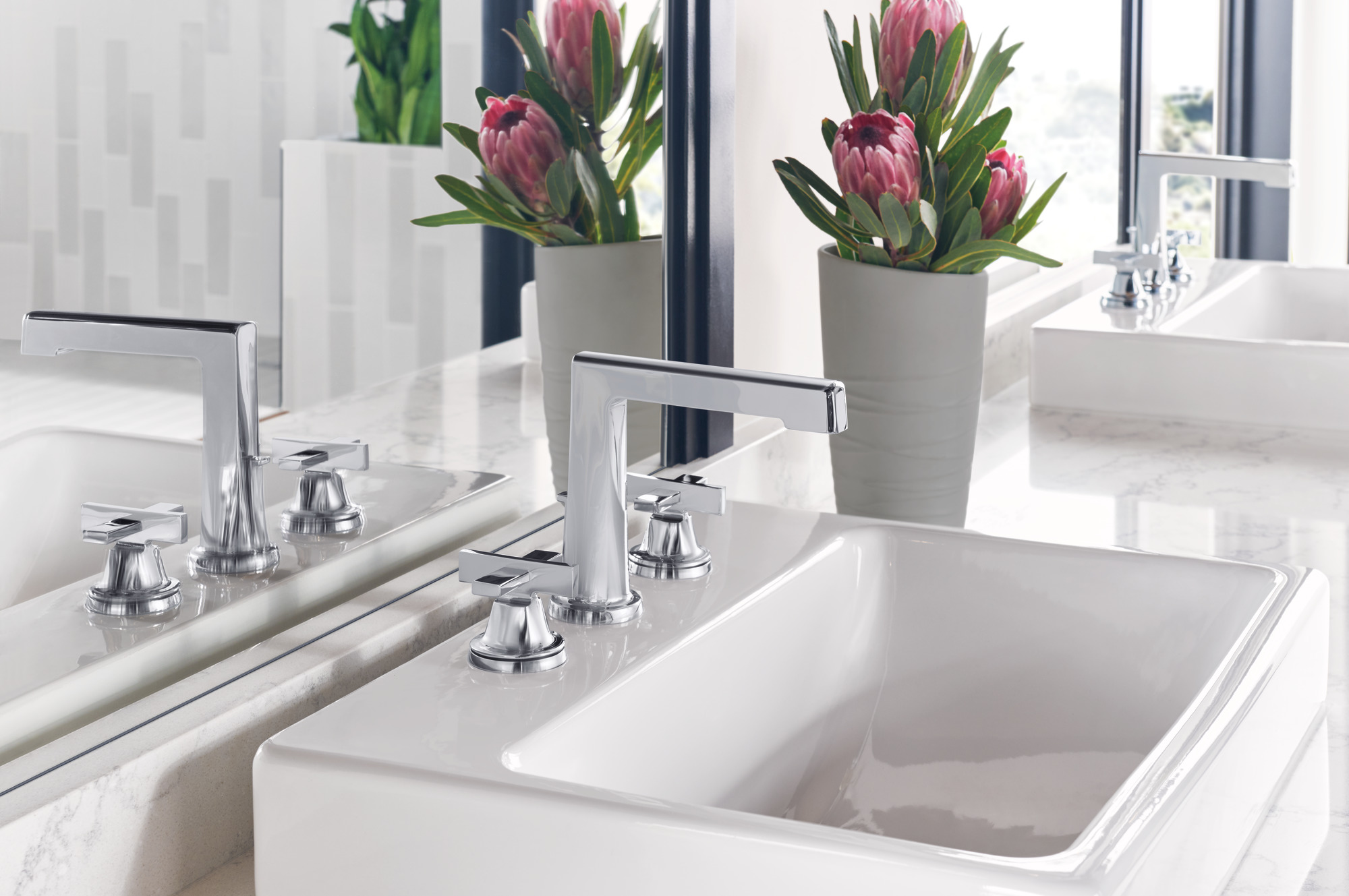 Levoir® | Widespread Lavatory Low Cross Handle Kit