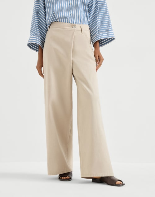 レディースパンツ、エレガントでカジュアルなモデル | Brunello Cucinelli