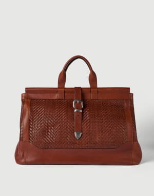 Men's leather bags and backpacks | Brunello Cucinelli