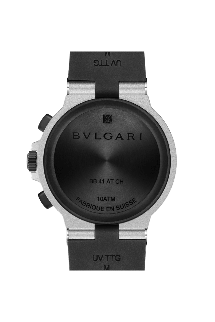 Aluminium Titanium Bvlgari Aluminium Watch Black 103868 | Bvlgari