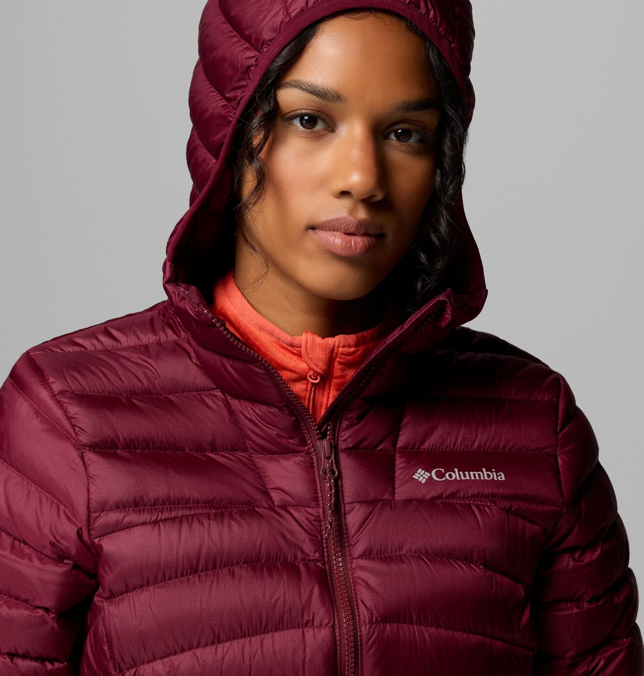 Women's Corelite Down Hooded Jacket | Columbia
